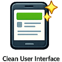 Clean User Interface